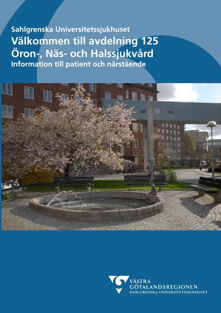 Hej och välkommen! (pdf) - Sahlgrenska Universitetssjukhuset