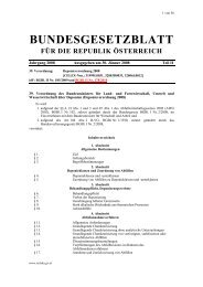 BUNDESGESETZBLATT FÜR DIE REPUBLIK ÖSTERREICH