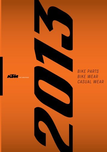 BIKE PARTS BIKE WEAR CASUAL WEAR - KTM