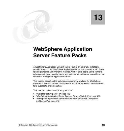 WebSphere Application Server V7.0: Concepts ... - IBM Redbooks