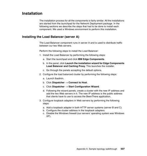 WebSphere Application Server V7.0: Concepts ... - IBM Redbooks