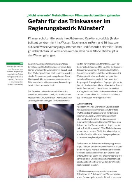 Jahresblick 2010/2011 - Bezirksregierung Münster