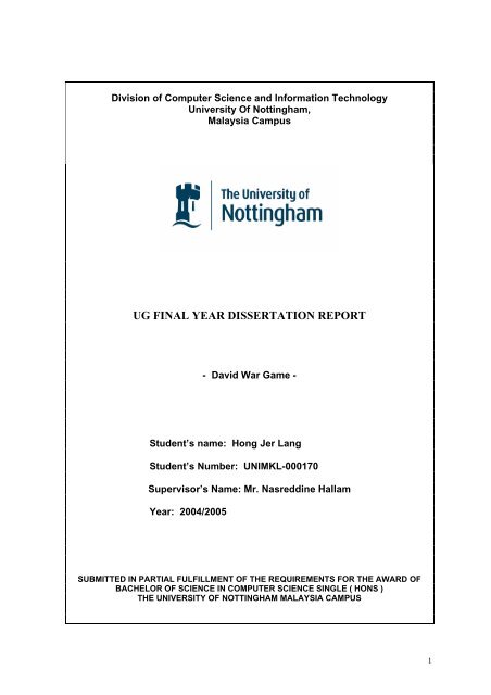 university of nottingham phd thesis format