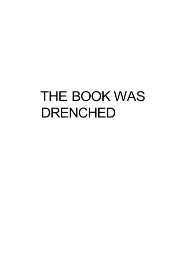 THE BOOK WAS DRENCHED - OUDL Home