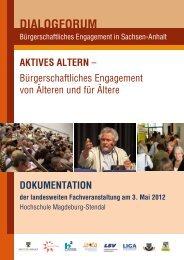 DIALOGFORUM - Hochschule Magdeburg-Stendal