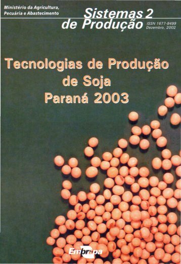 Ministério da Agricultura, • Pecuária e ... - Ainfo - Embrapa