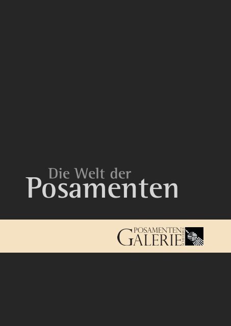 als pdf anschauen - Scheuerle. Die Welt der Posamenten.