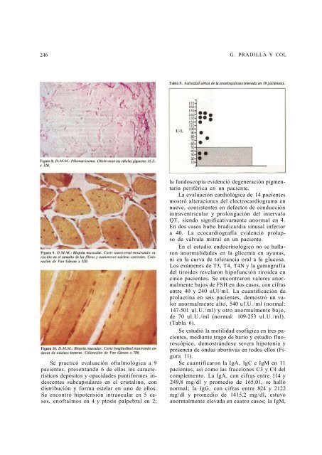 DISTROFIA MUSCULAR MIOTONICA - Acta Médica Colombiana