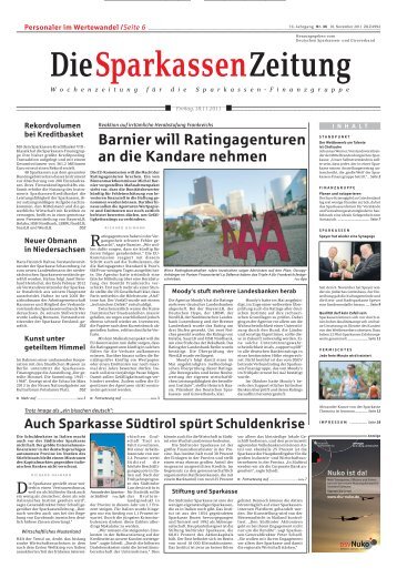 als PDF downloaden - Sparkassenzeitung