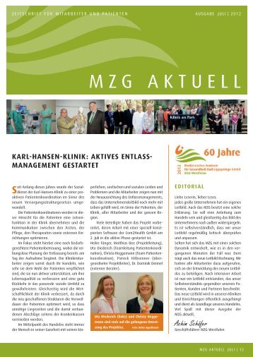 Ausgabe Juli/2012 - Medizinisches Zentrum für Gesundheit Bad ...