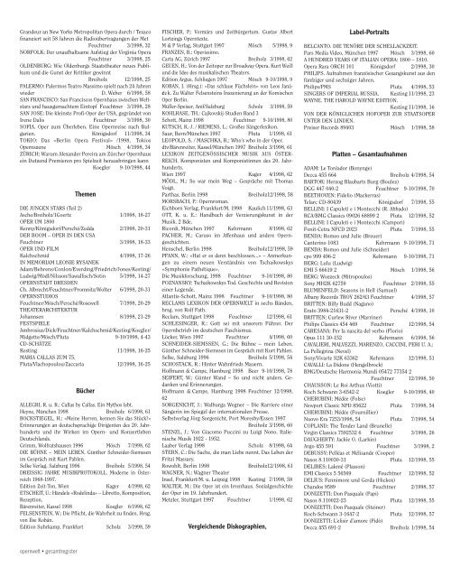 Zu den Registern 1990-1999 im PDF. - Kultiversum