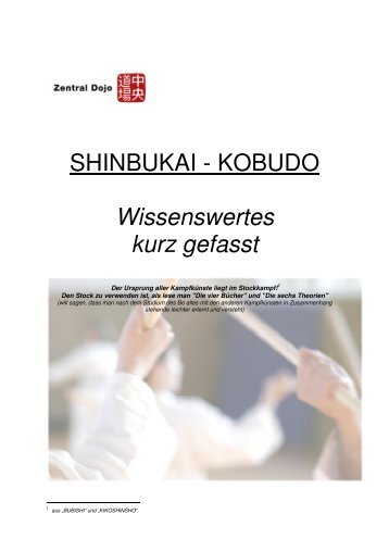 Kobudo Info (nicht nur) - Zentral-Dojo Braunschweig