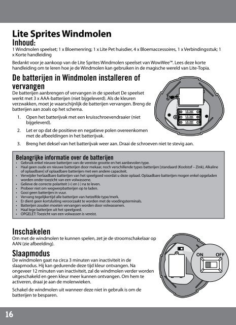 User manual - WowWee