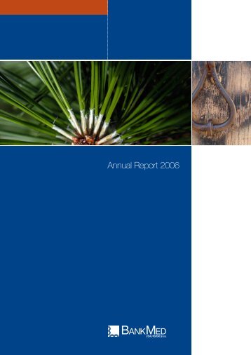 Annual Report 2006 - BANKMED (suisse)