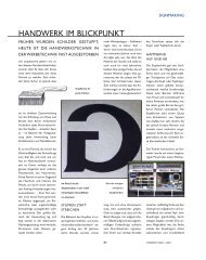 HANDWERK IM BLICKPUNKT - Werbetechnik.de
