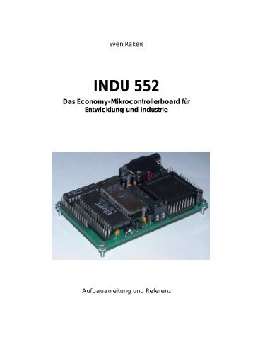 Handbuch als PDF herunterladen - Dr. Rakers Mikrocontroller+ ...