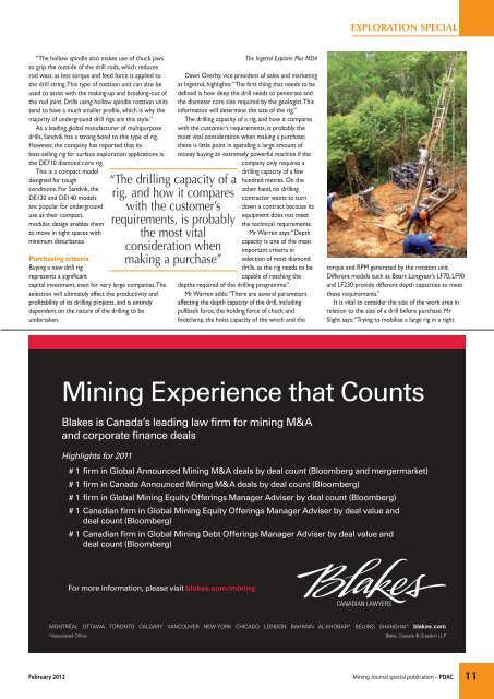 Download Supplement PDF - Mining Journal