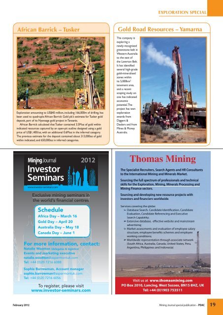 Download Supplement PDF - Mining Journal