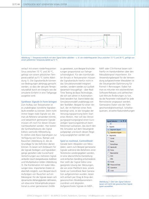 Download: dSPACE Magazin 1/2011