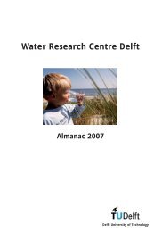 Water Research Centre Delft Almanac 2007 - TU Delft