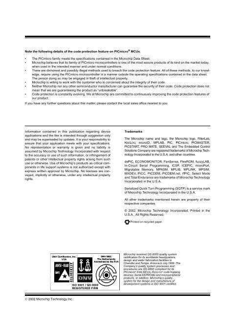 Switch Mode Battery Eliminator Based on a PIC16C72A - Microchip