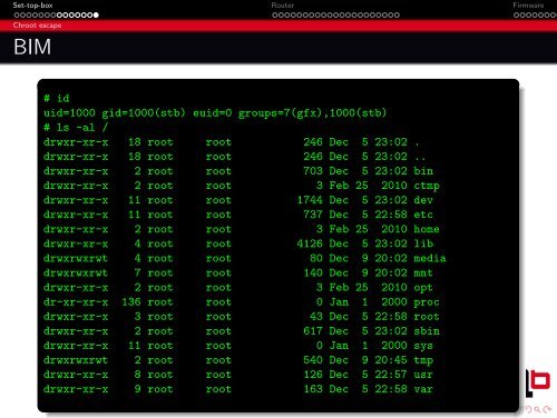 Pwn@Home An Attack Path to jailbreaking your home router