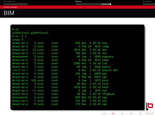 Pwn@Home An Attack Path to jailbreaking your home router