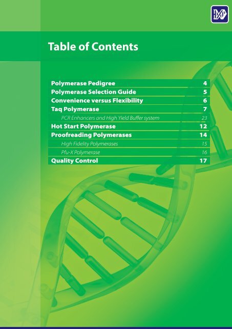 Polymerase Guide - Jena Bioscience