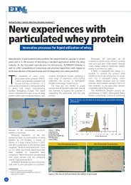 New experiences with particulated whey protein (PDF 610