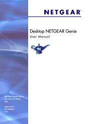 Desktop Genie User Manual - Netgear