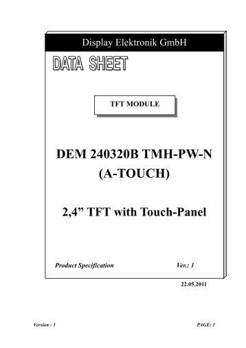 DEM 240320B TMH-PW-N(A-TOUCH) - Ver.1 - SOS electronic