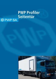 PWP Profiler Seitentür - PWP SA