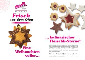 Wussten Sie…, dass Sie bei uns… - Bäckerei-Conditorei Fleischli