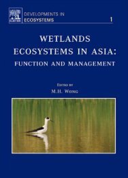Wetlands Ecosystems in Asia : Function and Management