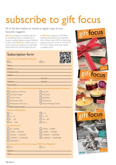 Download Issue 74 Low-resolution - Gift Focus magazine