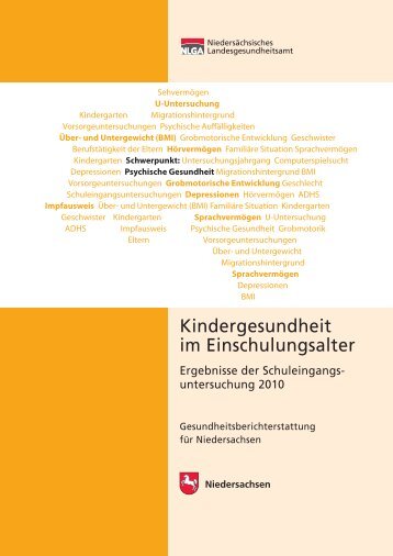 Kindergesundheit im Einschulungsalter - Landesvereinigung für ...