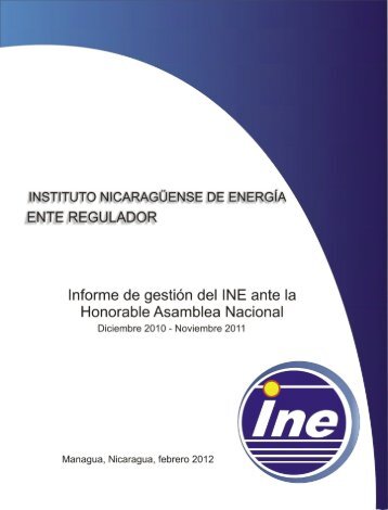 Informe de Gestión del INE ante la Honorable - Instituto ...