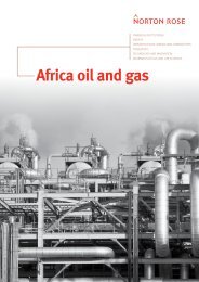 Africa oil and gas - Norton Rose