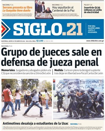 Antimotines desaloja a estudiantes de la Usac ... - Siglo21.com.gt