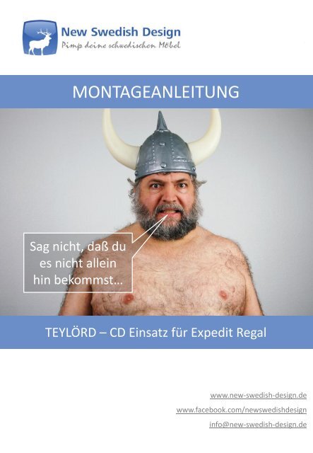 TEYLÖRD Montageanleitung