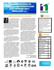 NOTICIAS CONTENIDO - Onncce