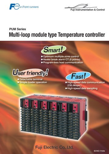 Module type Temperature Controller (ECNO:1162b) - Fuji Electric