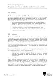 Karekare Discussion Document Final April 09 - Auckland Regional ...