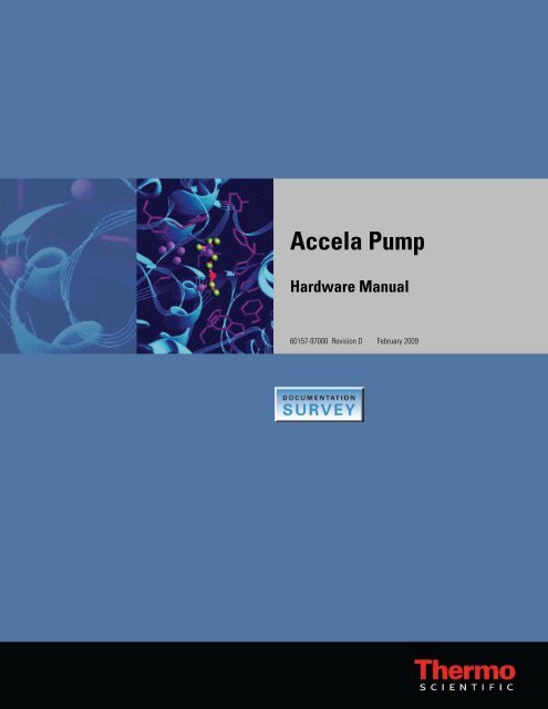 Accela Pump Hardware Manual