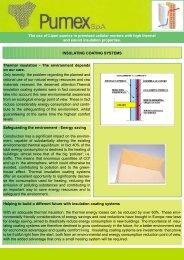 Plasters with Thermal and Acoustic Insulation Properties - pumex spa