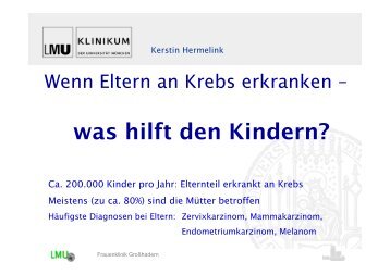 Vortrag zum Download - Klinikum Fürth