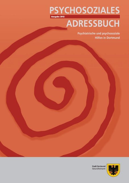 Psychosoziales Adressbuch [pdf, 4,1 MB] - Dortmund