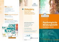 Psychologische Beratungsstelle - DMSG Hamburg