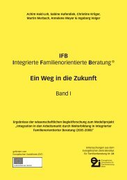 IFB Band 1 - Evangelisches Zentralinstitut für Familienberatung