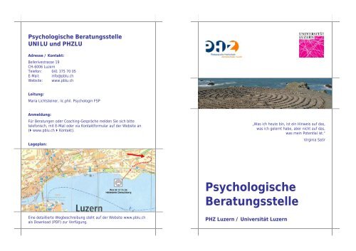 Psychologische Beratungsstelle - PHZ Luzern